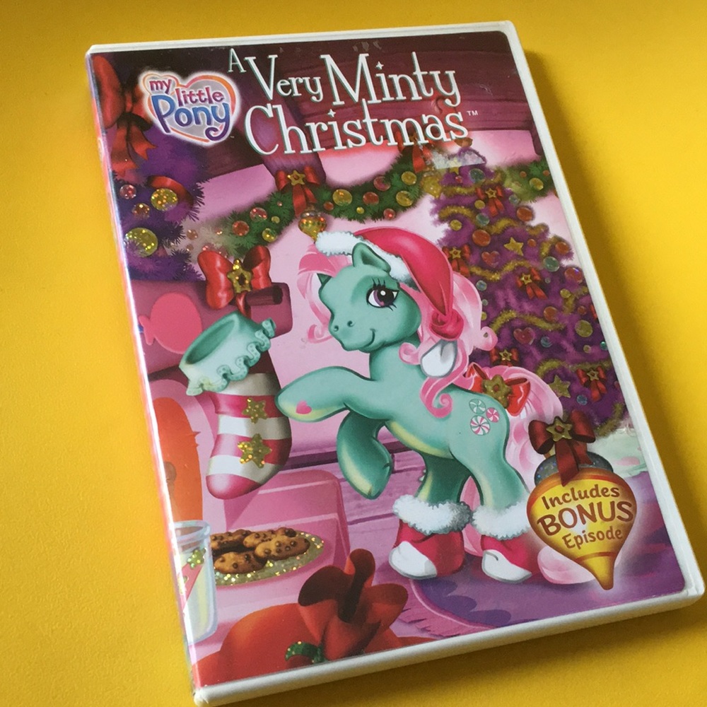 2005 MY LITTLE PONY very Minty Christmas DVD MOVIE VIDEO hasbro paramount used